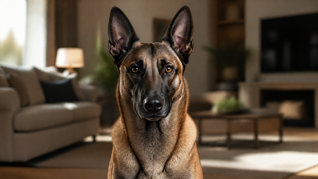 Dicas de como lidar com o pastor belga malinois temperamento dentro de casa.