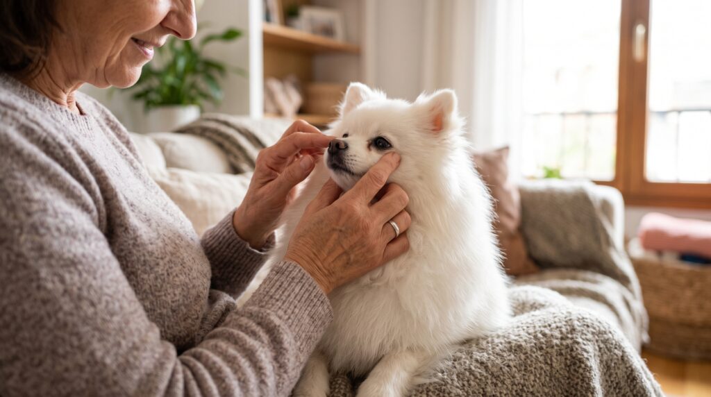 Cuidados com a lágrima ácida no Shih Tzu e higiene dos olhos